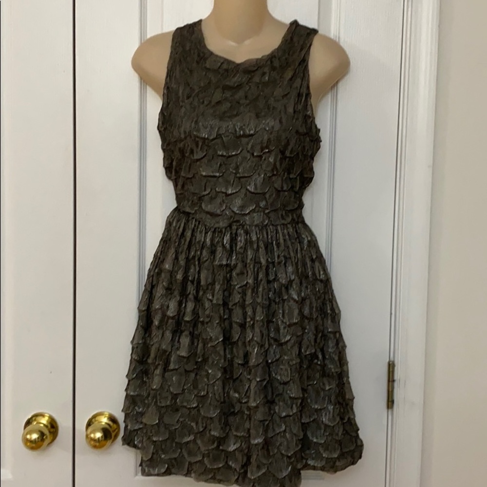 Zara Collection Puckered Textured Dress